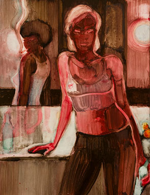 Lisa Brice unveils a fierce new trilogy of paintings for Sadie Coles HQ's townhouse debut